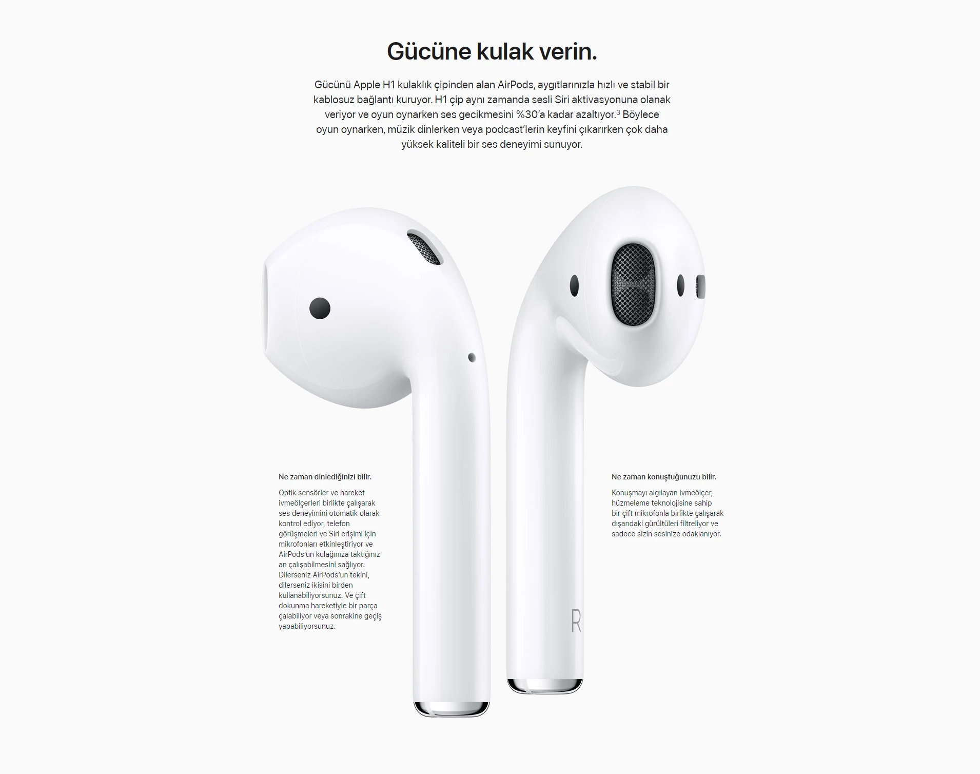 Apple AirPods (2. nesil) 2024 (1)