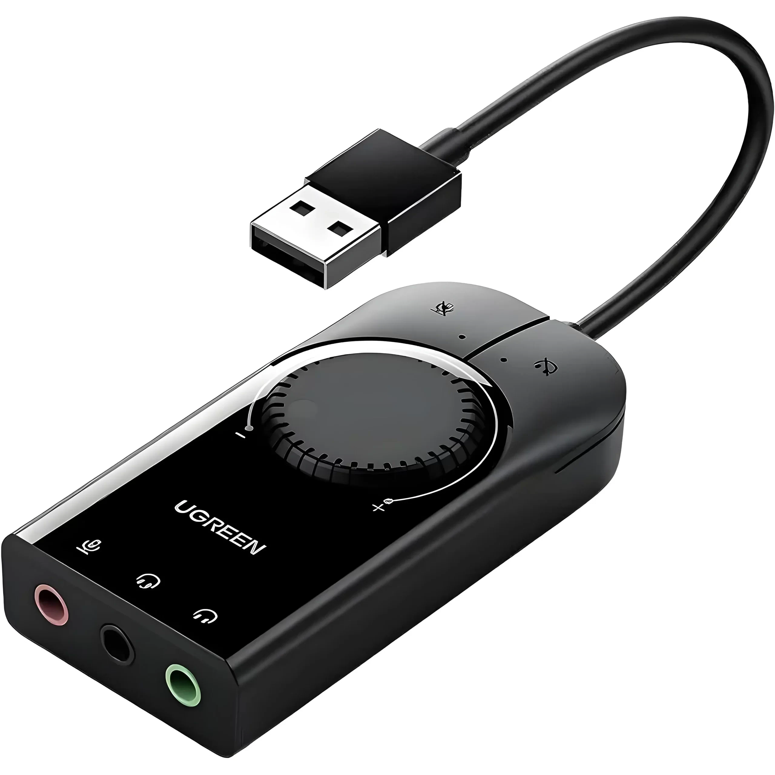 Ugreen Harici USB Ses Karti Adaptoru Pro Ses Kalitesi Kolay Kontrol Evrensel Uyumluluk 2024 (2)